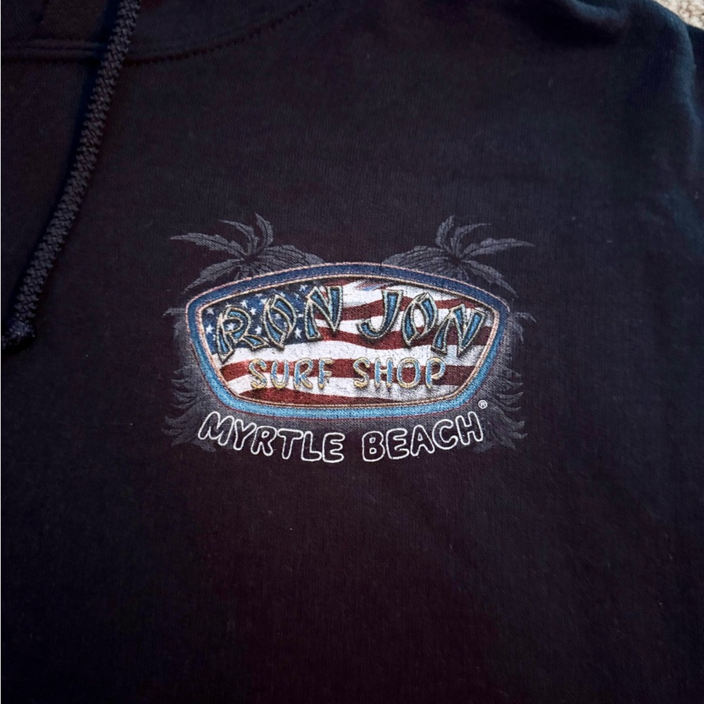 Black Ron Jon Surf Shop Hoodie - Picture 5 of 7